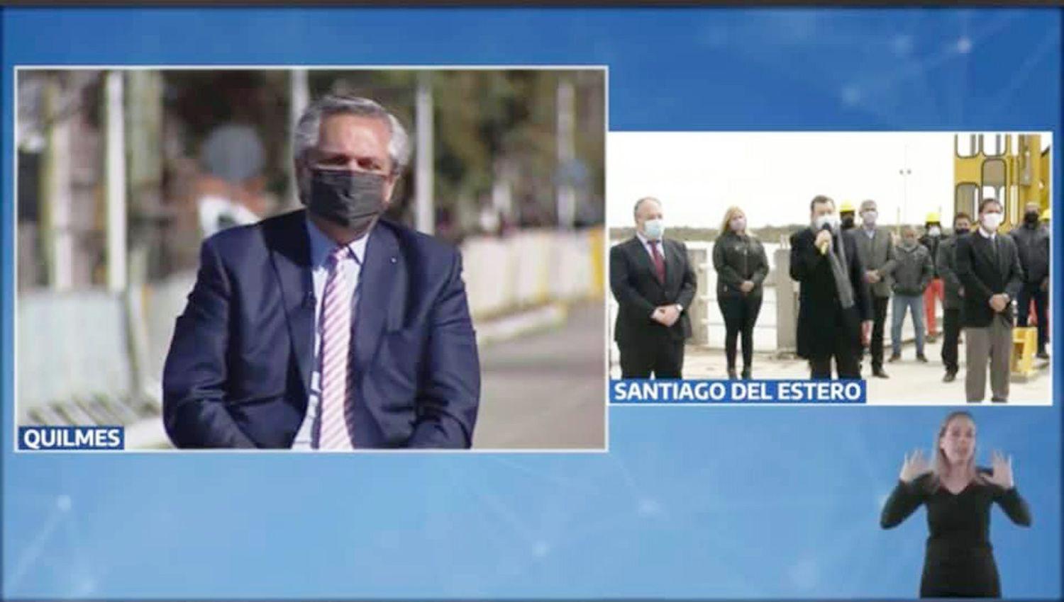 ldquoEsta obra marcaraacute un antes y un despueacutesrdquo indicoacute Zamora al habilitar con Fernaacutendez el azud derivador