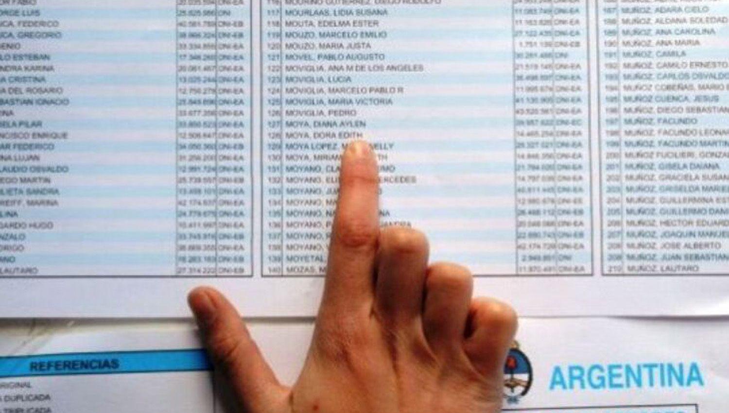 Se confirmoacute el padroacuten electoral definitivo para las elecciones 2021