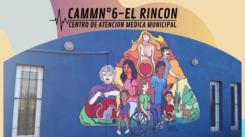 El Camm Rincoacuten estrena un mural de la Asociacioacuten Quilla