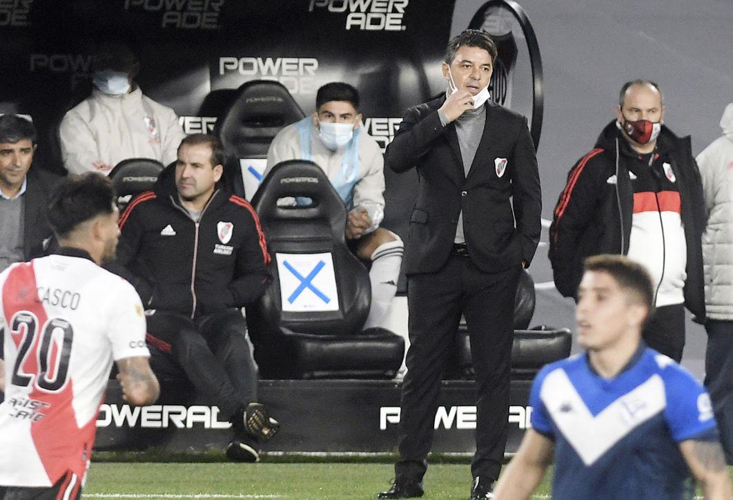 Gallardo confiacutea en las chances de River para la revan