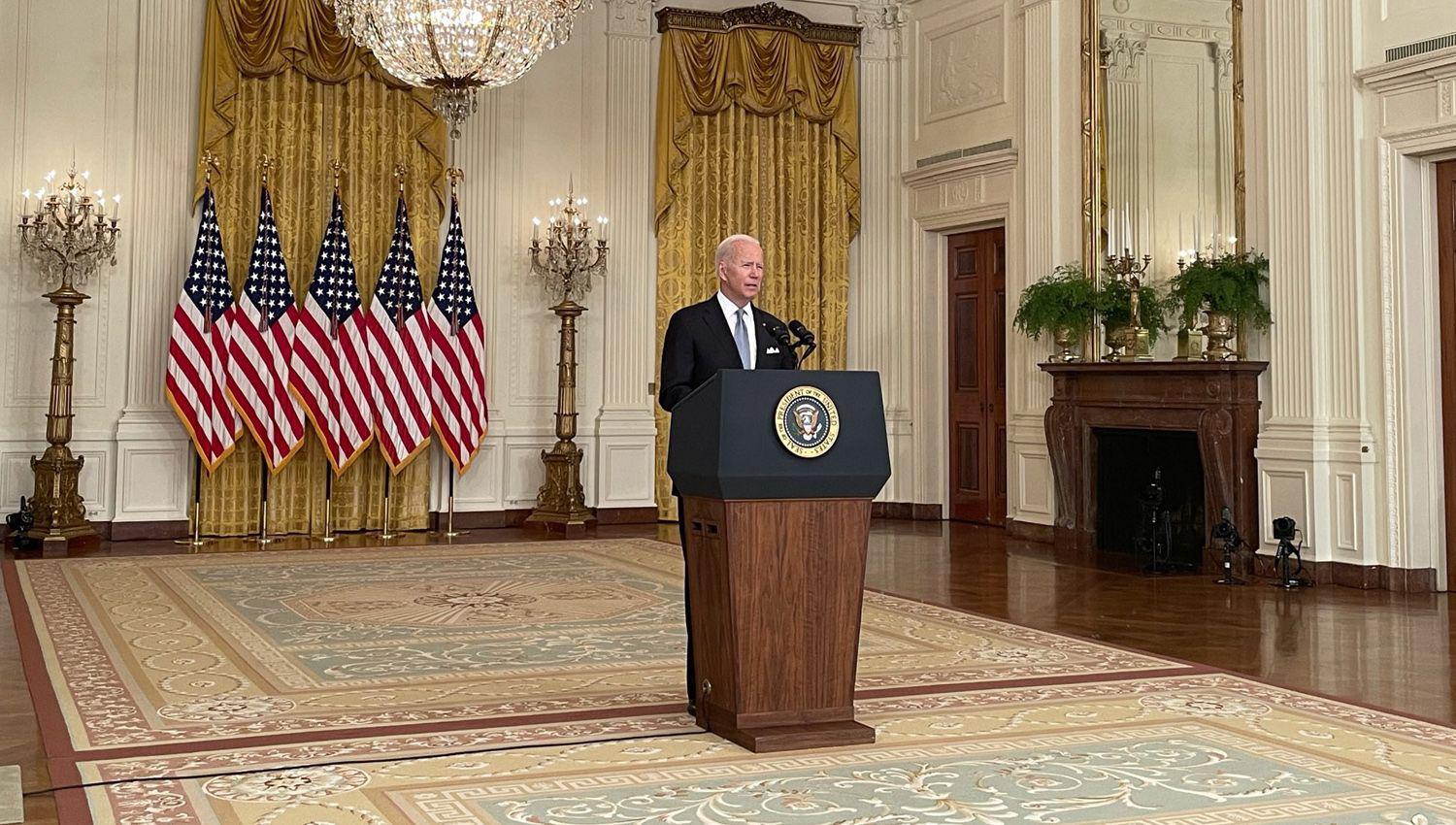 Joe Biden- ldquoSi Afganistaacuten no es capaz de resistir a los talibanes las tropas de EEUU no pueden hacer la diferenciardquo