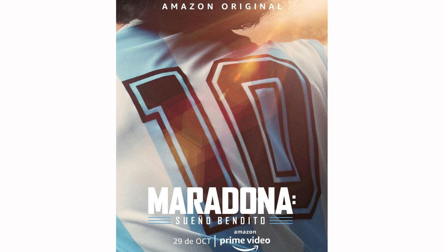 Amazon Prime Video dio a conocer la fecha de estreno de la serie Maradona- Suentildeo Bendito