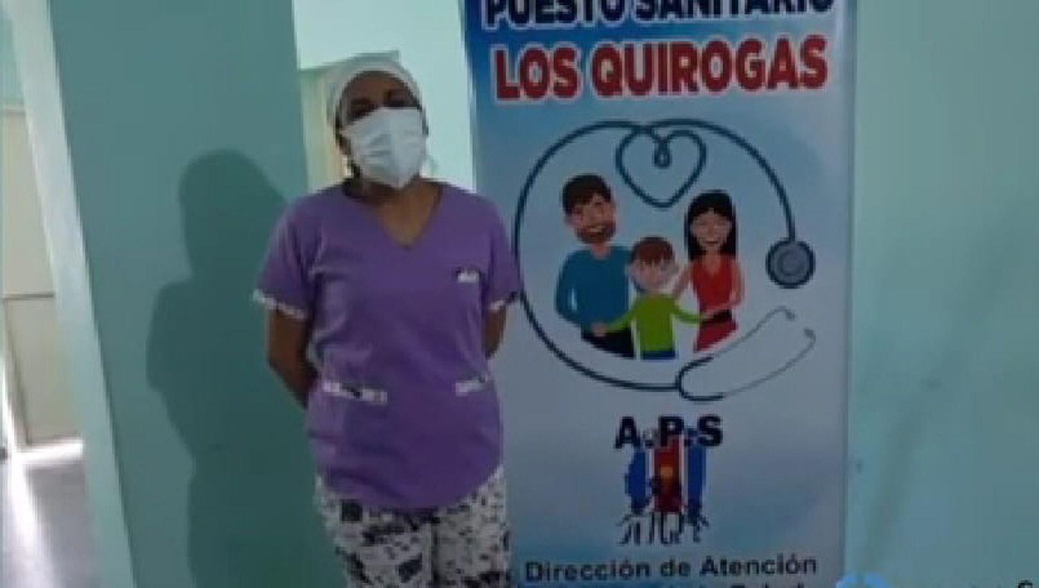 El puesto sanitario de la localidad de Los Quiroga trabaja en la prevencioacuten del caacutencer de cuello uterino