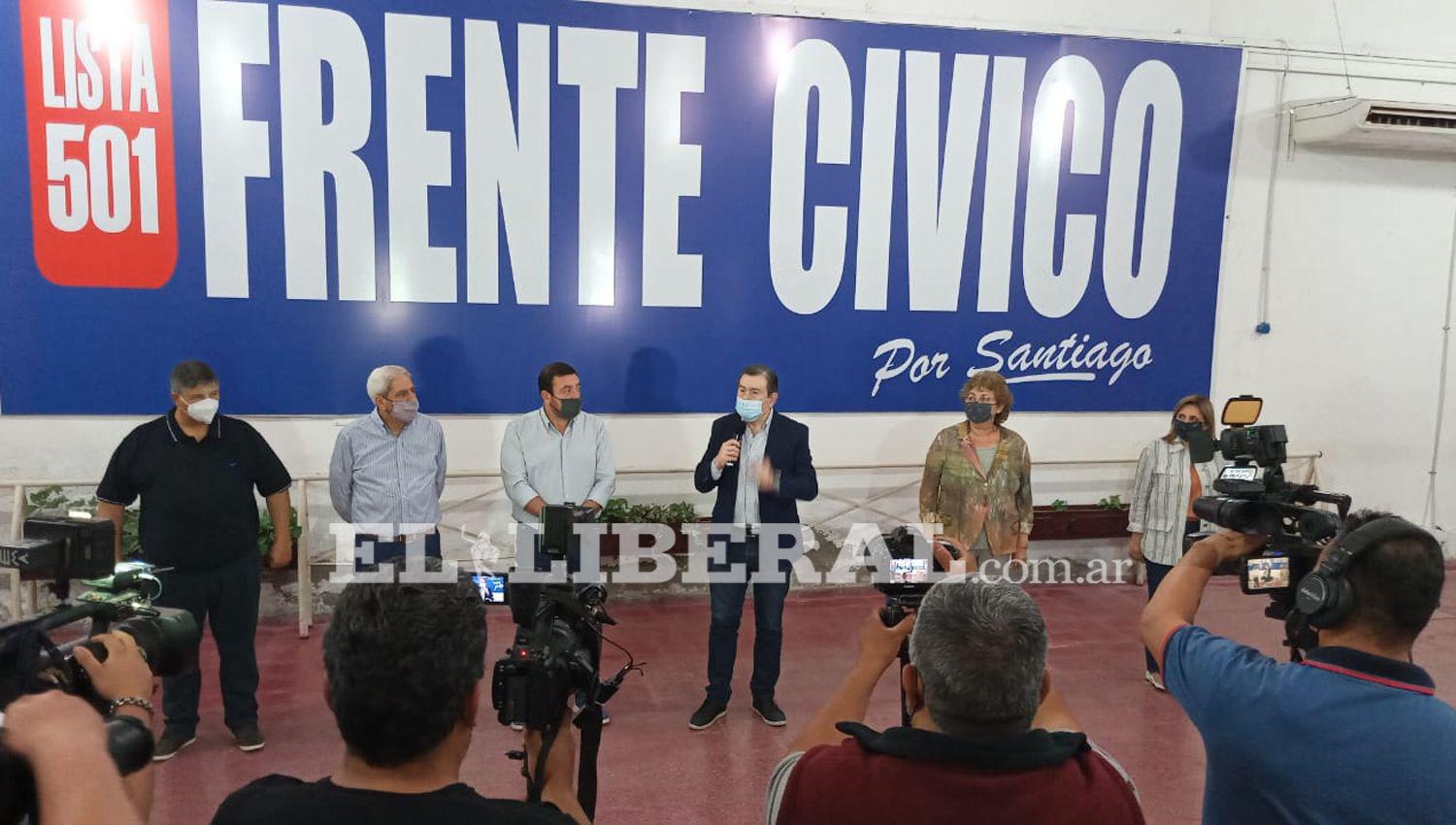 Gerardo Zamora- ldquoEste domingo el pueblo le dio un amplio respaldo en las urnas al Frente por Santiagordquo