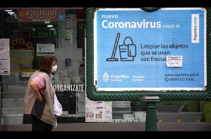 Coronavirus en la Argentina- confirman 40 fallecimientos y 1216 nuevos contagios