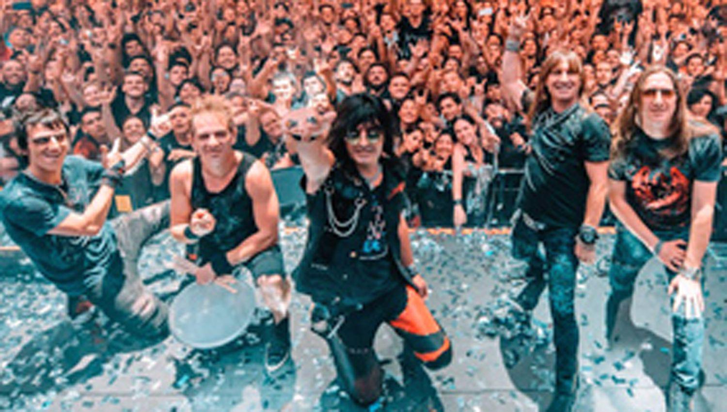 Rata Blanca hizo un disco con su show del 2019