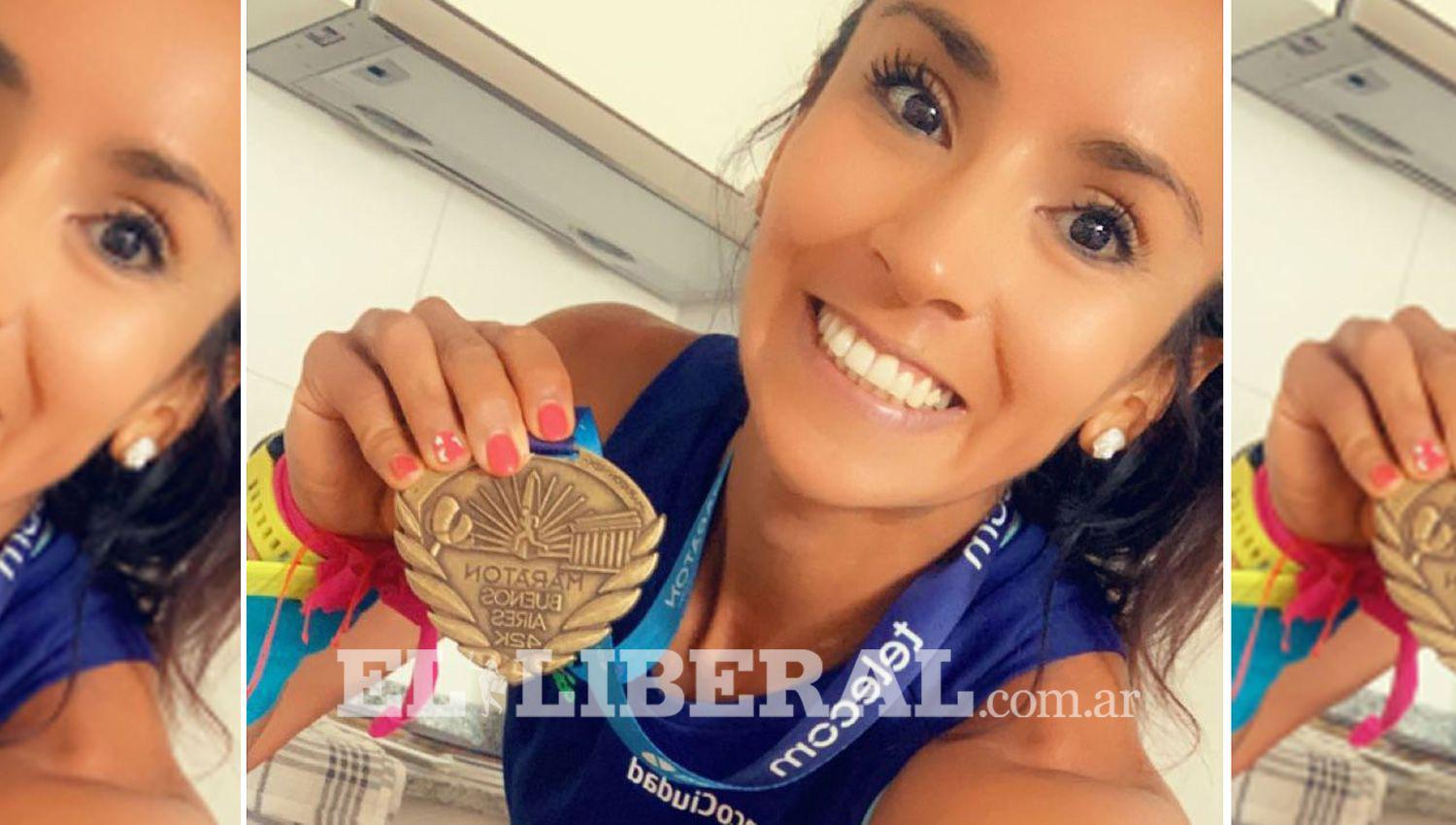 Atleta santiaguentildea brilloacute con luz propia en Buenos Aires