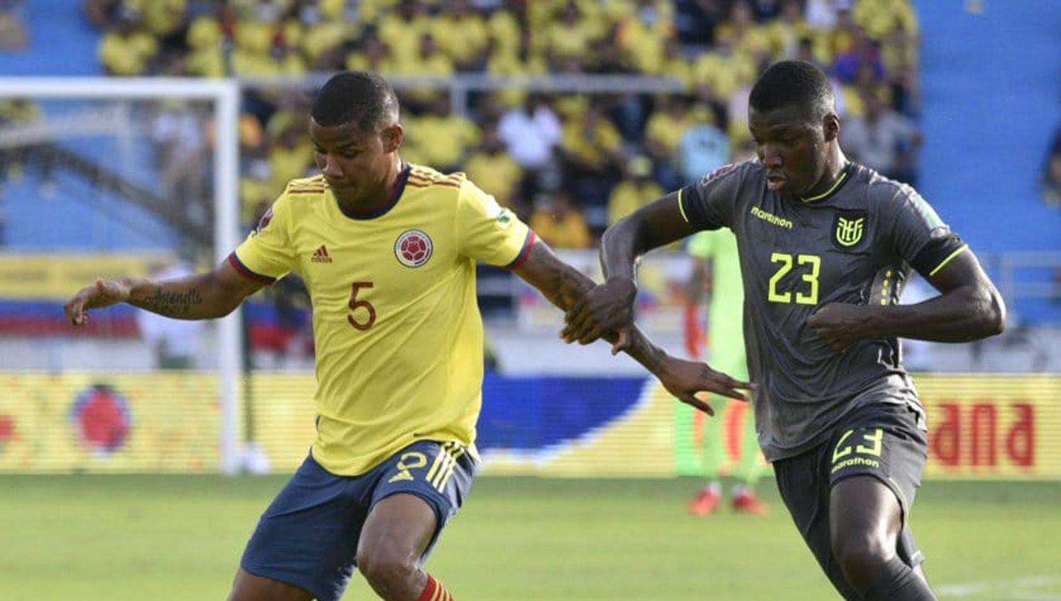 Colombia y Ecuador un empate con VAR y escaacutendalo en Barranquilla