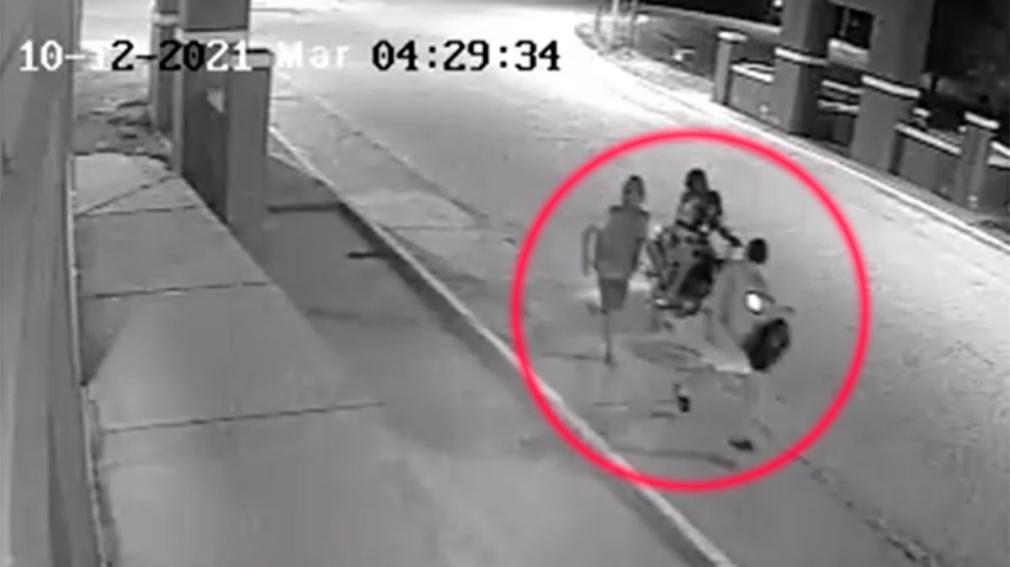 Colonia Dora- caacutemaras de seguridad filmaron intento de robo a un docente