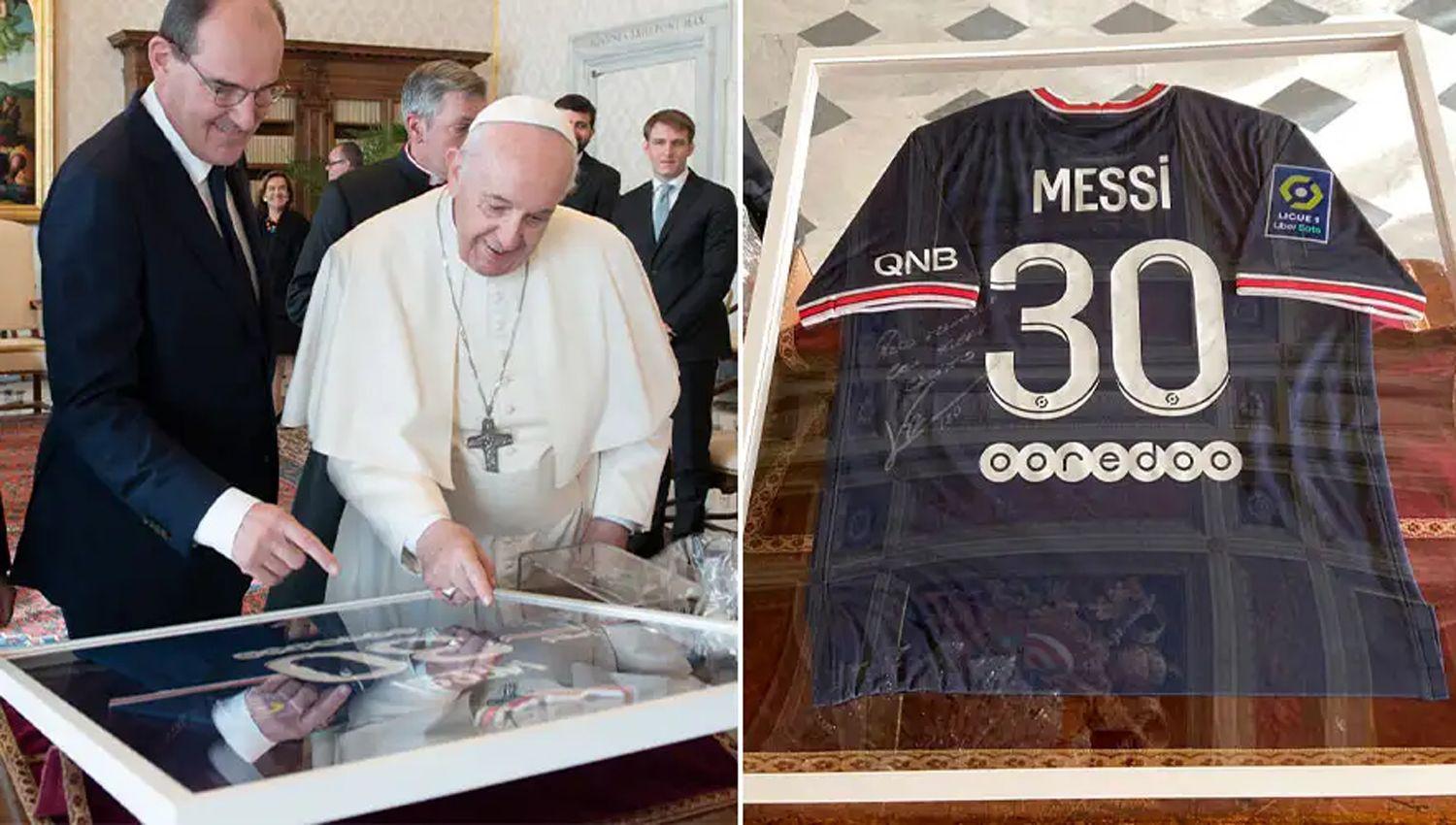 Francisco le agradecioacute a Messi la camiseta del PSG- ldquoNunca se te subieron los humosrdquo