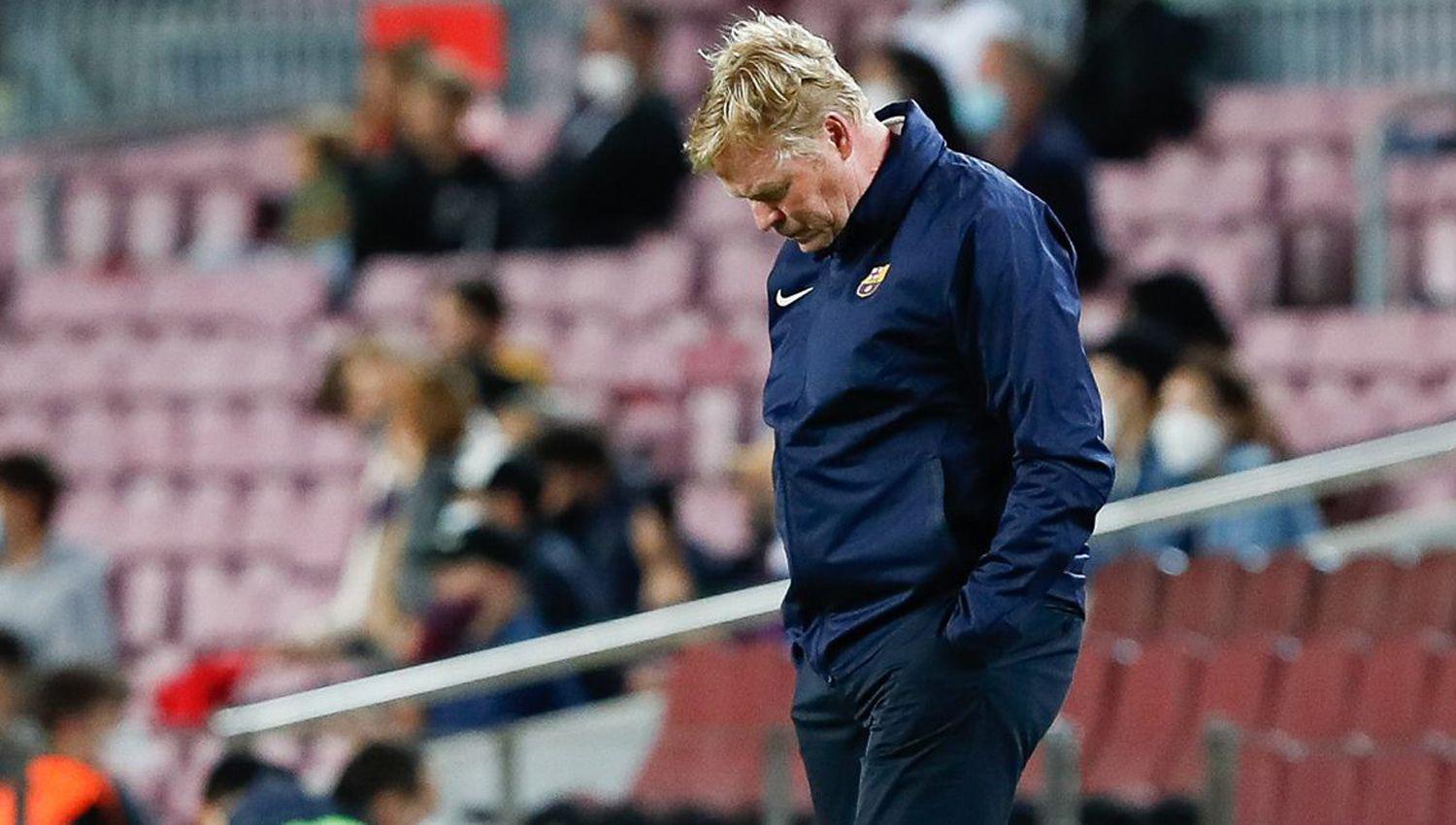 Ronald Koeman fue despedido del Barcelona