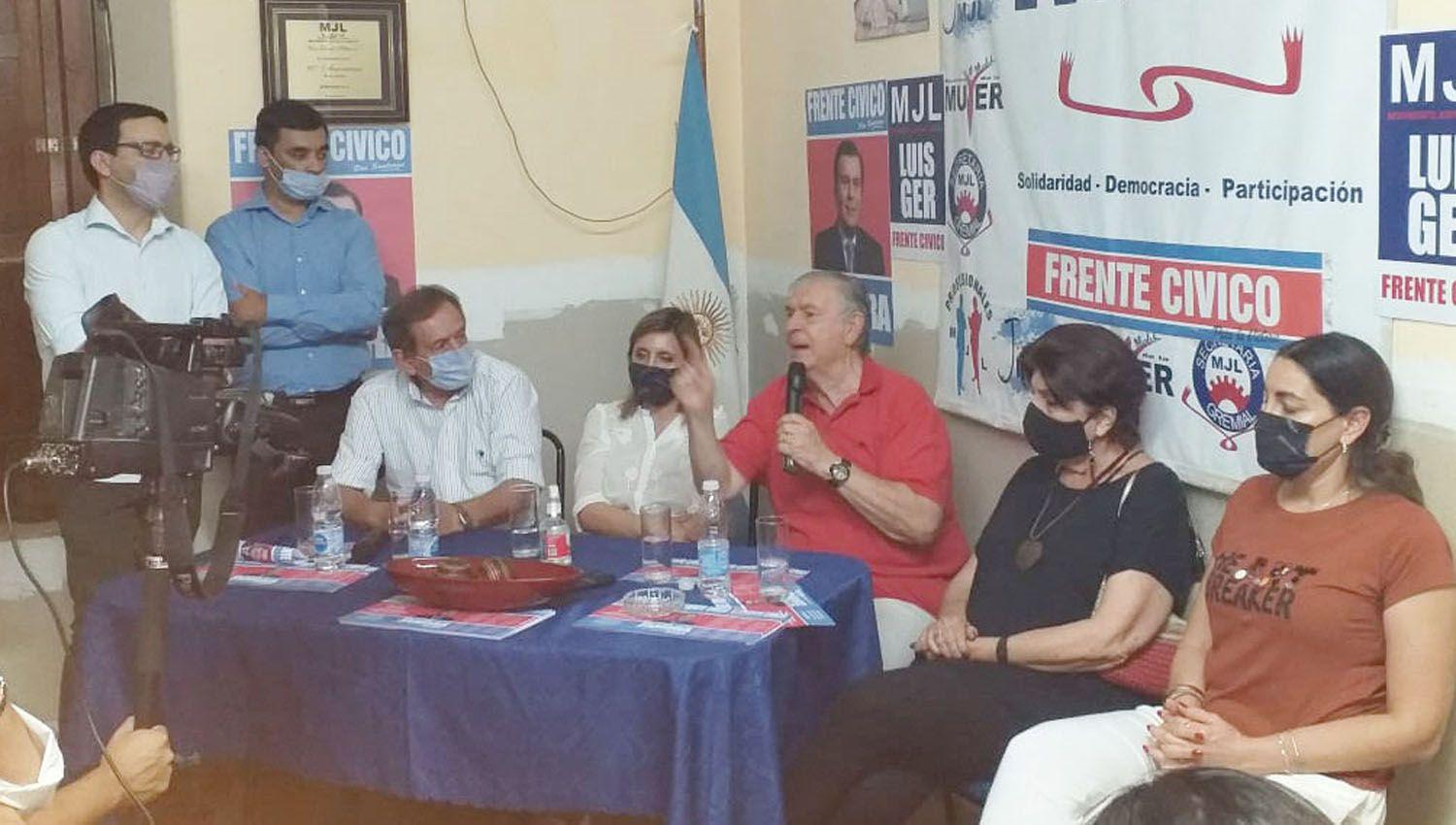 El Movimiento Justicia y Libertad realizoacute un plenario en sede partidaria