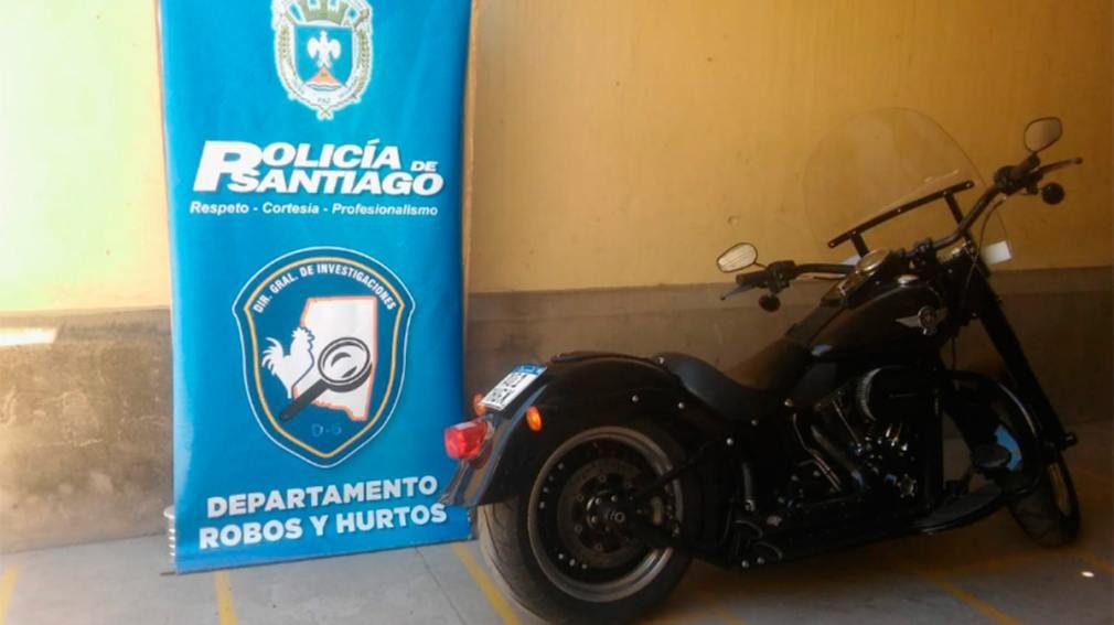 Secuestran una moto Harley Davidson relacionada con estafa a un empresario