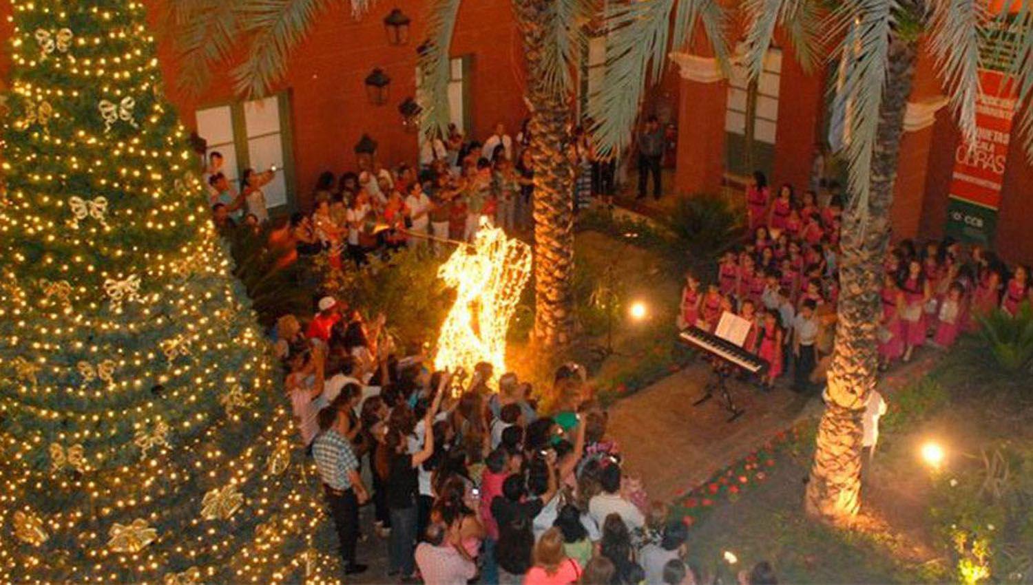 El Centro Cultural se iluminaraacute con el espiacuteritu de la Navidad