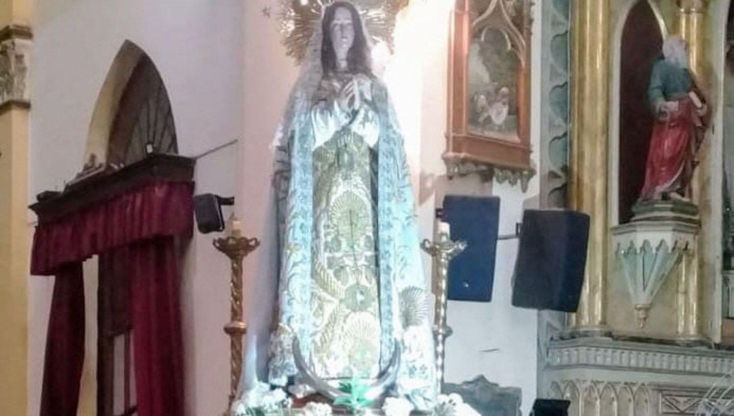 Habr� una misa y posterior procesión con la Inmaculada Concepción