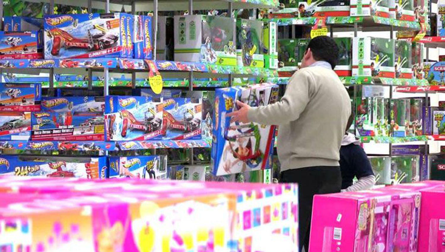 Con subas promedio del 40-en-porciento- las jugueteriacuteas se preparan para Navidad