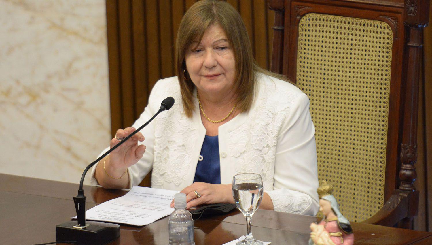 Norma Abdala de Matarazzo fue elegida presidenta provisional
