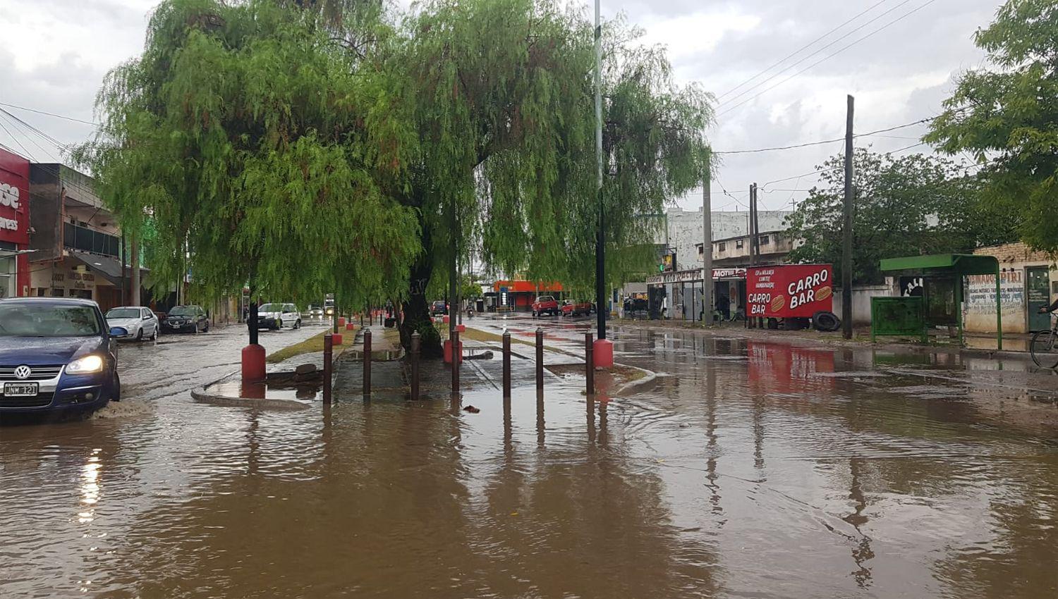 La lluvia trajo alivio a Santiago tras una seguidilla de jornadas de intenso calor
