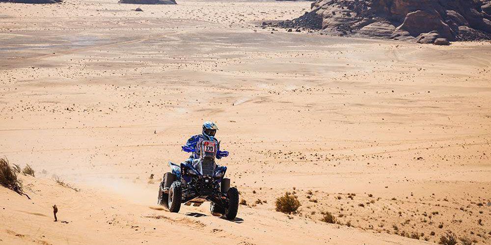 Anduacutejar termina quinto y Copetti cede liderazgo de la general en cuatriciclos