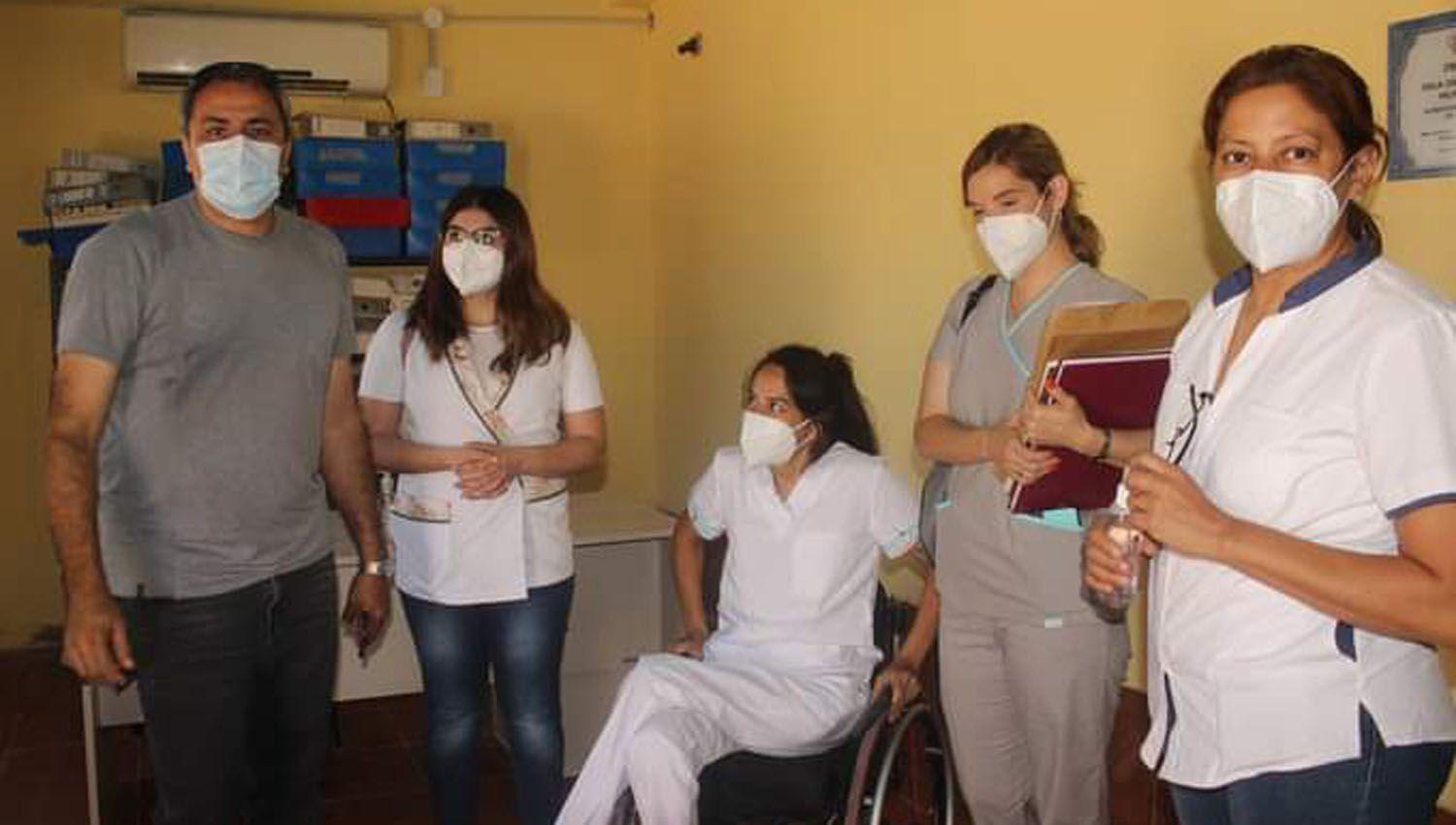 Asumieron las nuevas autoridades en hospital de Colonia El Simoblar