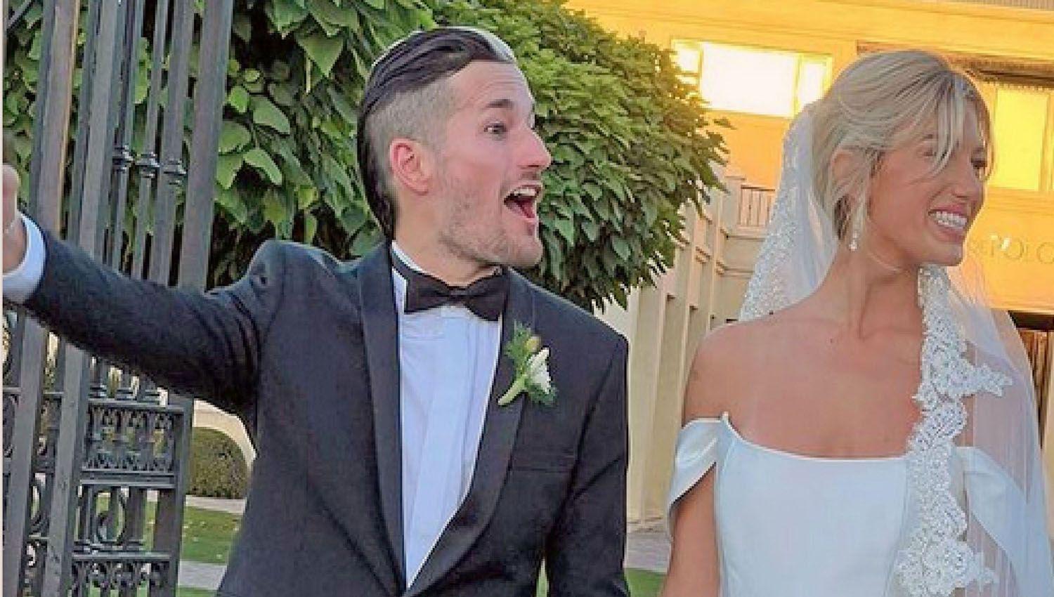 La boda del antildeo- Stefi Roitman y Ricky Montaner dieron el siacute ante 600 invitados