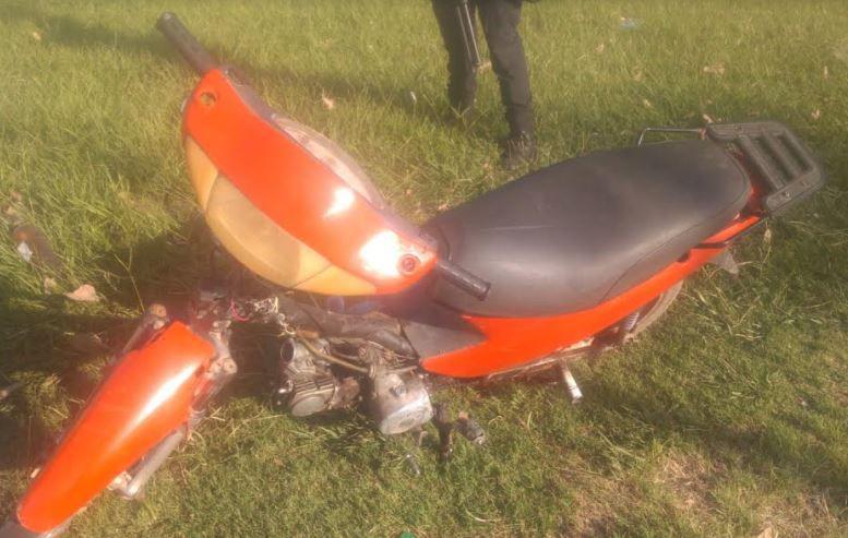 Recuperan una moto que habiacutea sido robada en junio del antildeo pasado