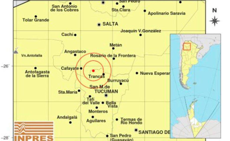 Un temblor de 56 grados en la escala de Richter sacudioacute a Santiago y el NOA durante la madrugada por fortuna sin viacutectimas
