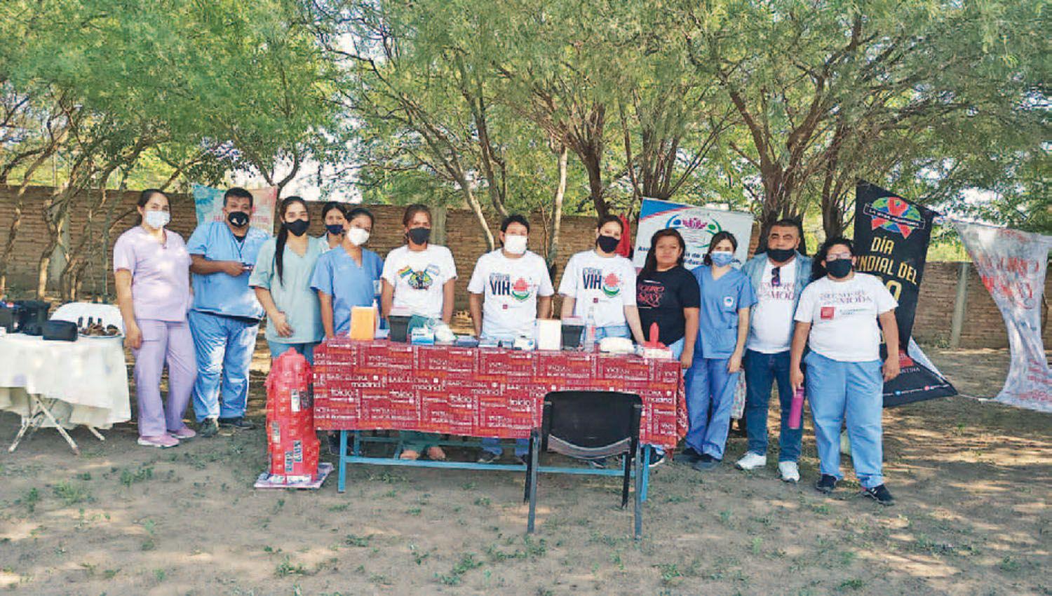 Se efectuaron testeos gratuitos de HIV en la comunidad de Villa La Punta