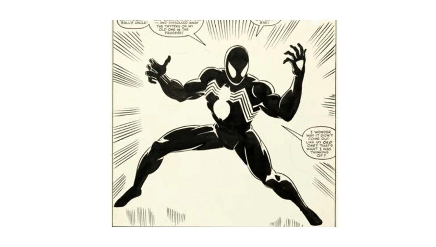 El traje de simbionte eventualmente conduciría a la aparición del personaje Venom