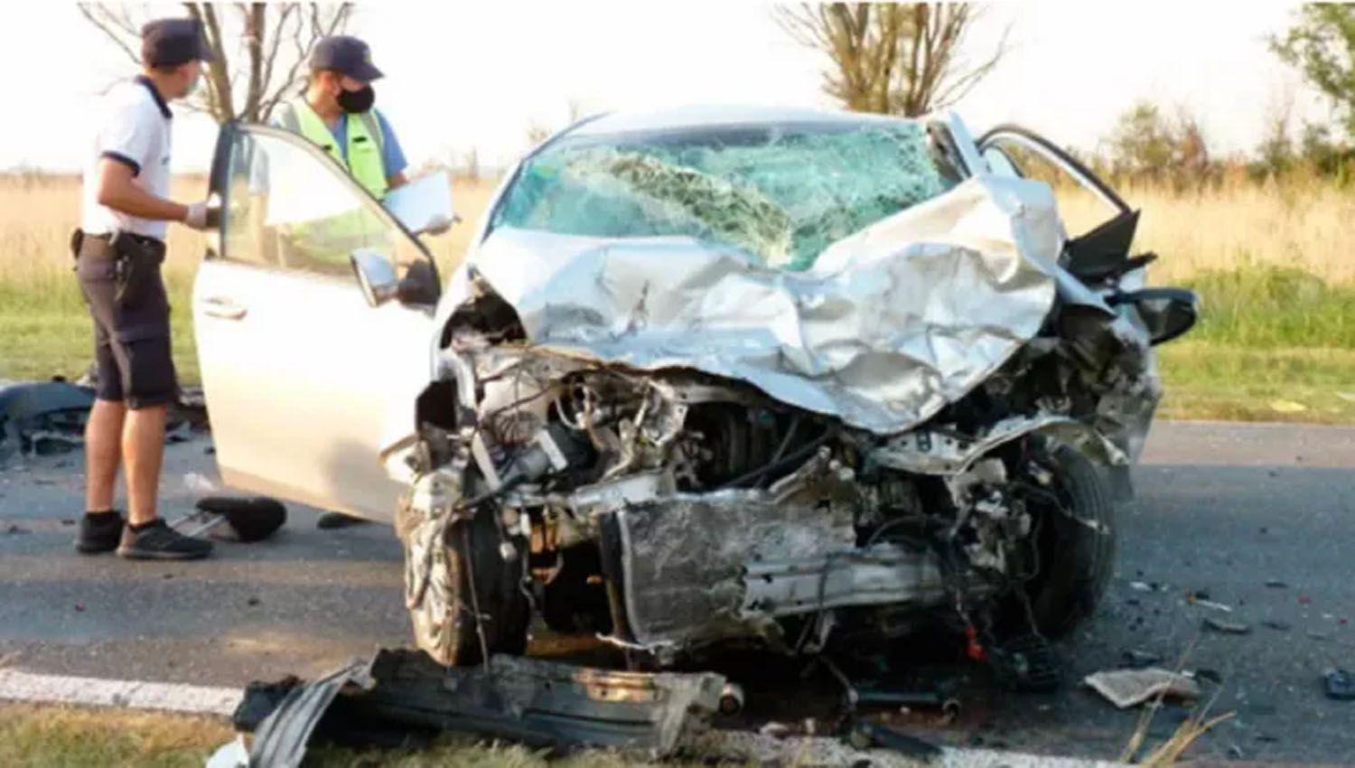 Tragedia en la ruta- seis personas murieron y cuatro sufrieron graves heridas tras un terrible choque frontal
