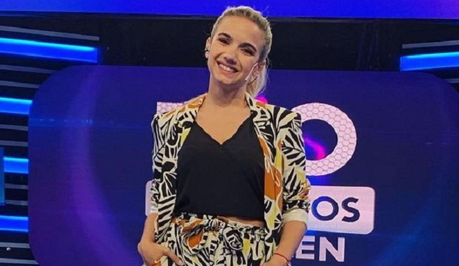 Naza Di Serio ensayoacute se desveloacute y salioacute a flote