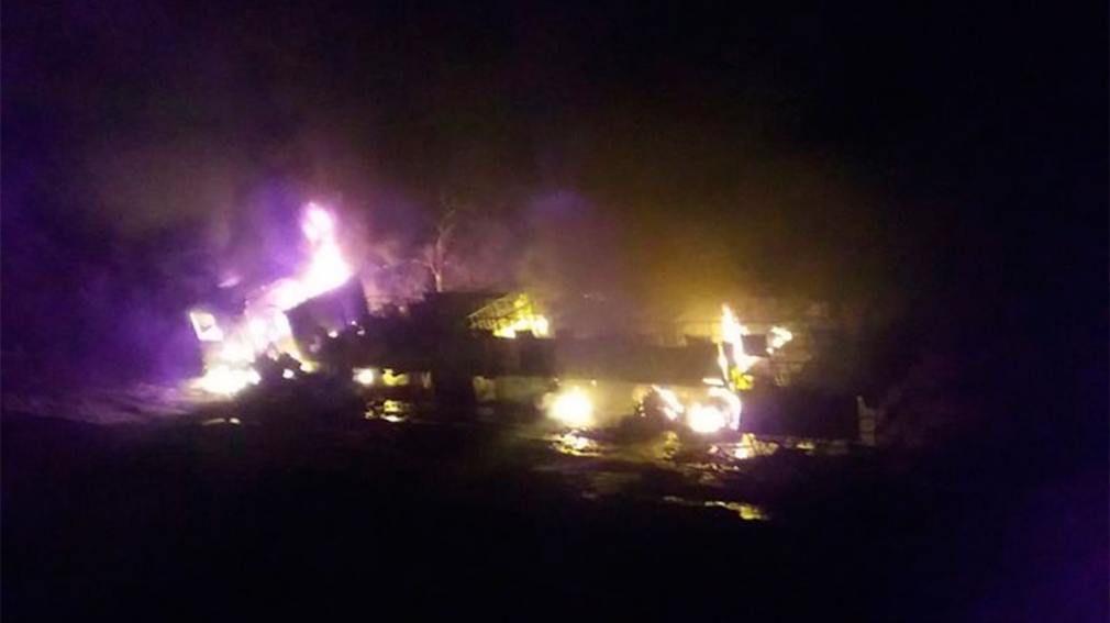 Ruta 9- un camionero murioacute calcinado el incendio de su vehiacuteculo cargado con aceite