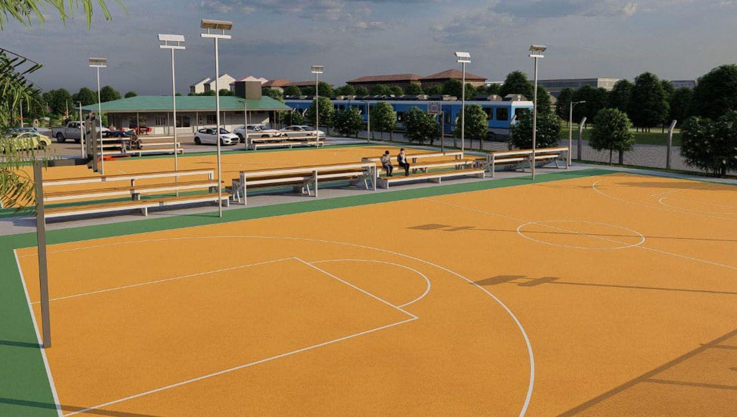 El Polideportivo municipal tendraacute tres sectores especiacuteficamente definidos