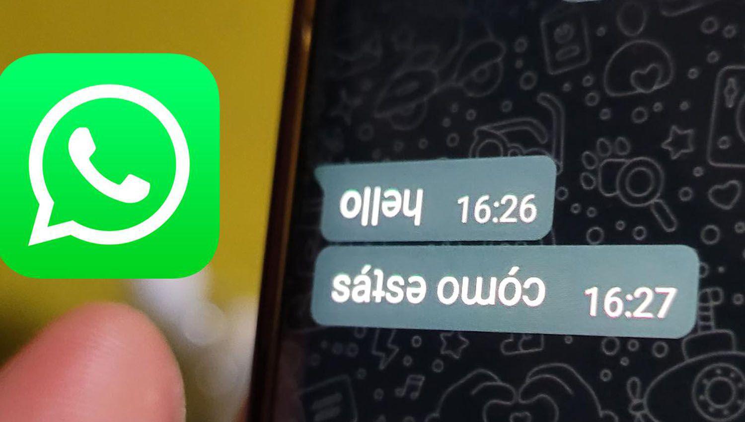 El truco para escribir mensajes de WhatsApp al reveacutes