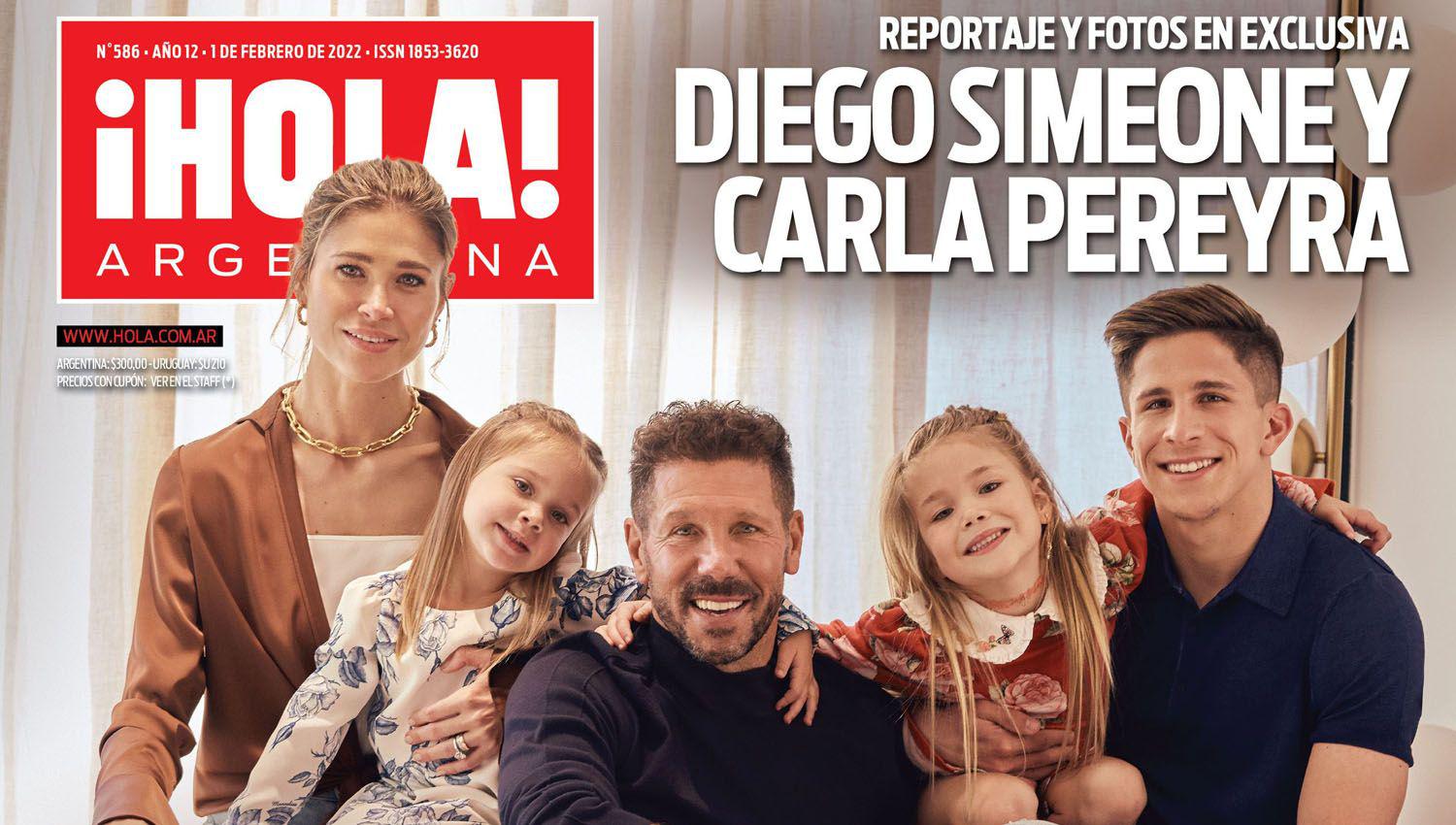 El Cholo Simeone muestra su lado maacutes familiar en iexclHOLA