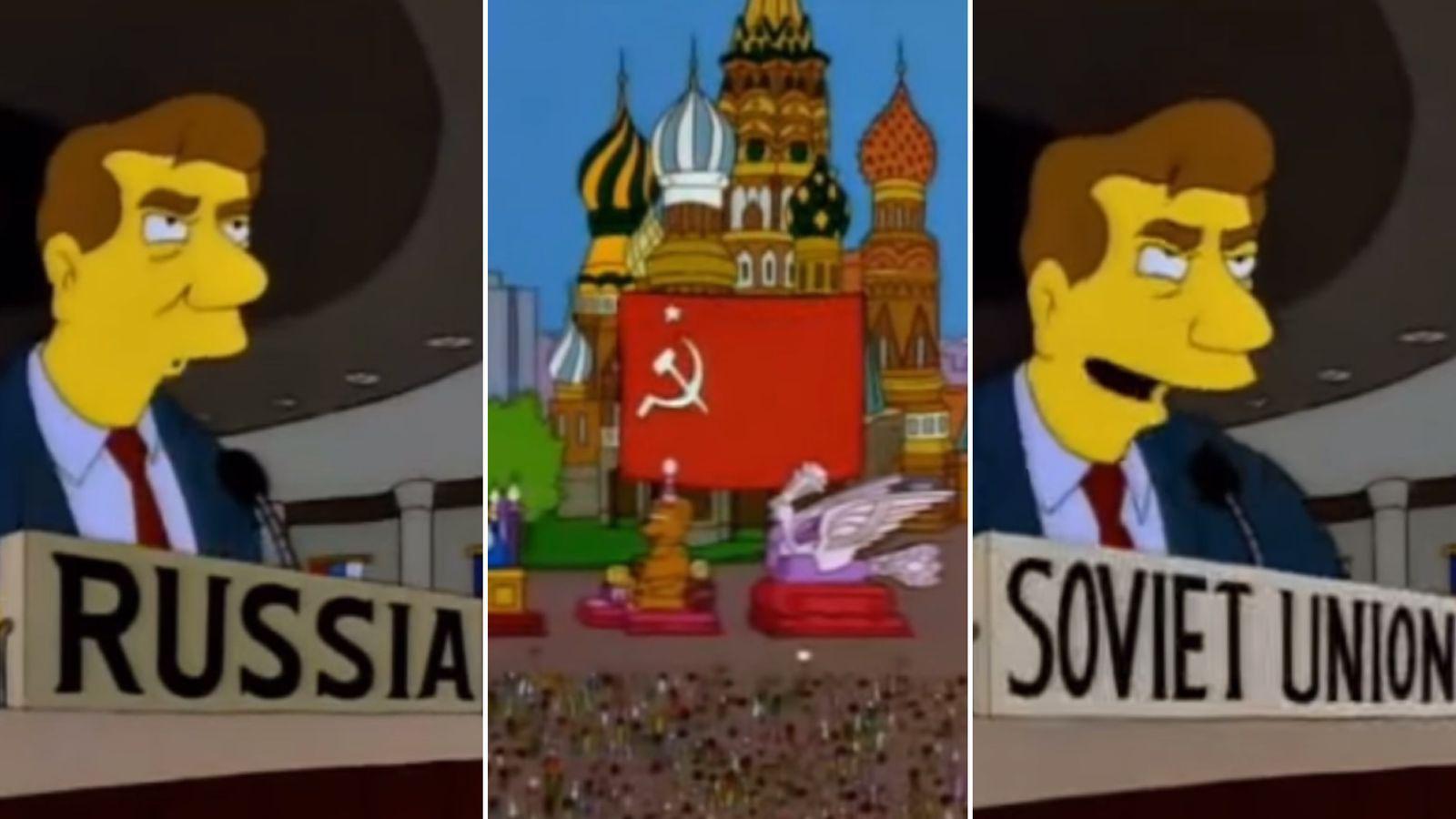 Los Simpson lo hicieron otra vez predijeron la guerra entre Ucrania y Rusia