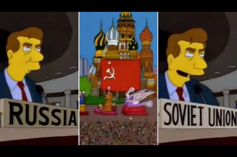 Los Simpson lo hicieron otra vez predijeron la guerra entre Ucrania y Rusia