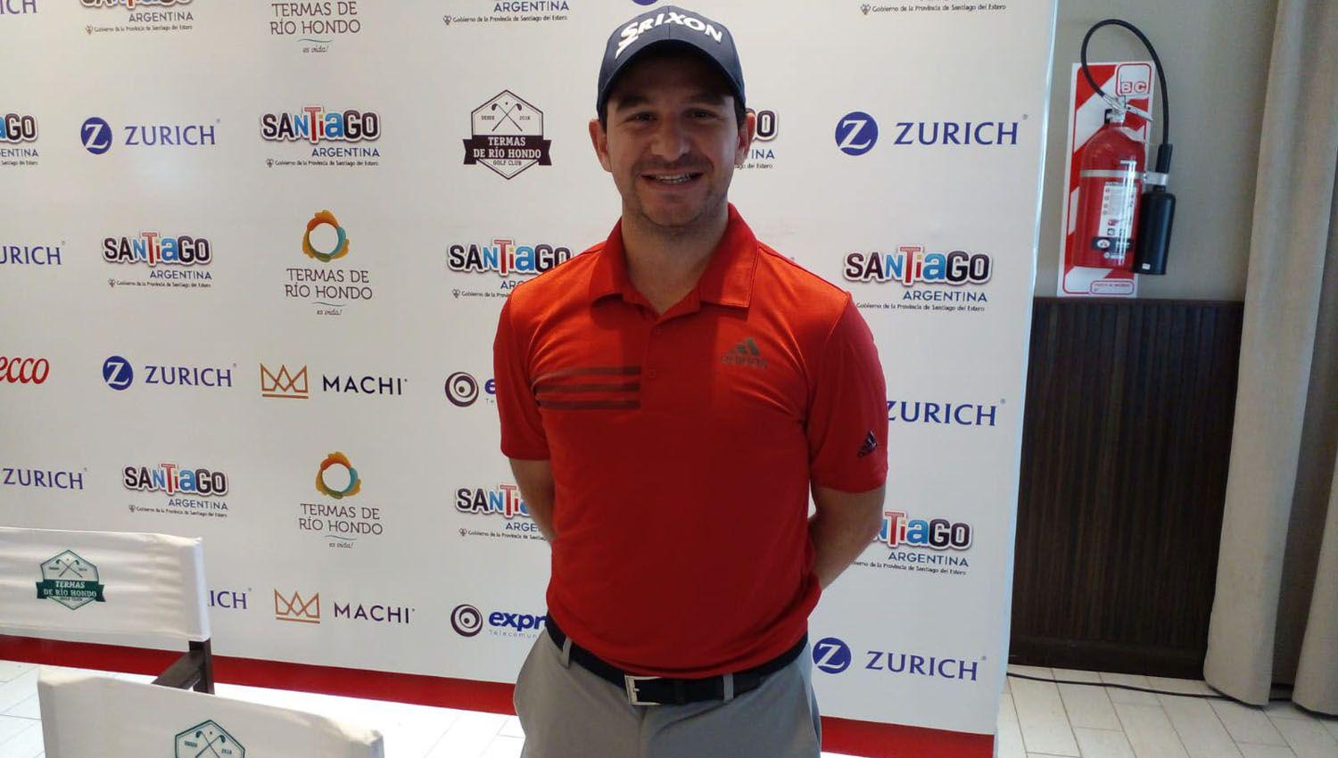 Alejandro Tosti estaacute muy a gusto con el campo