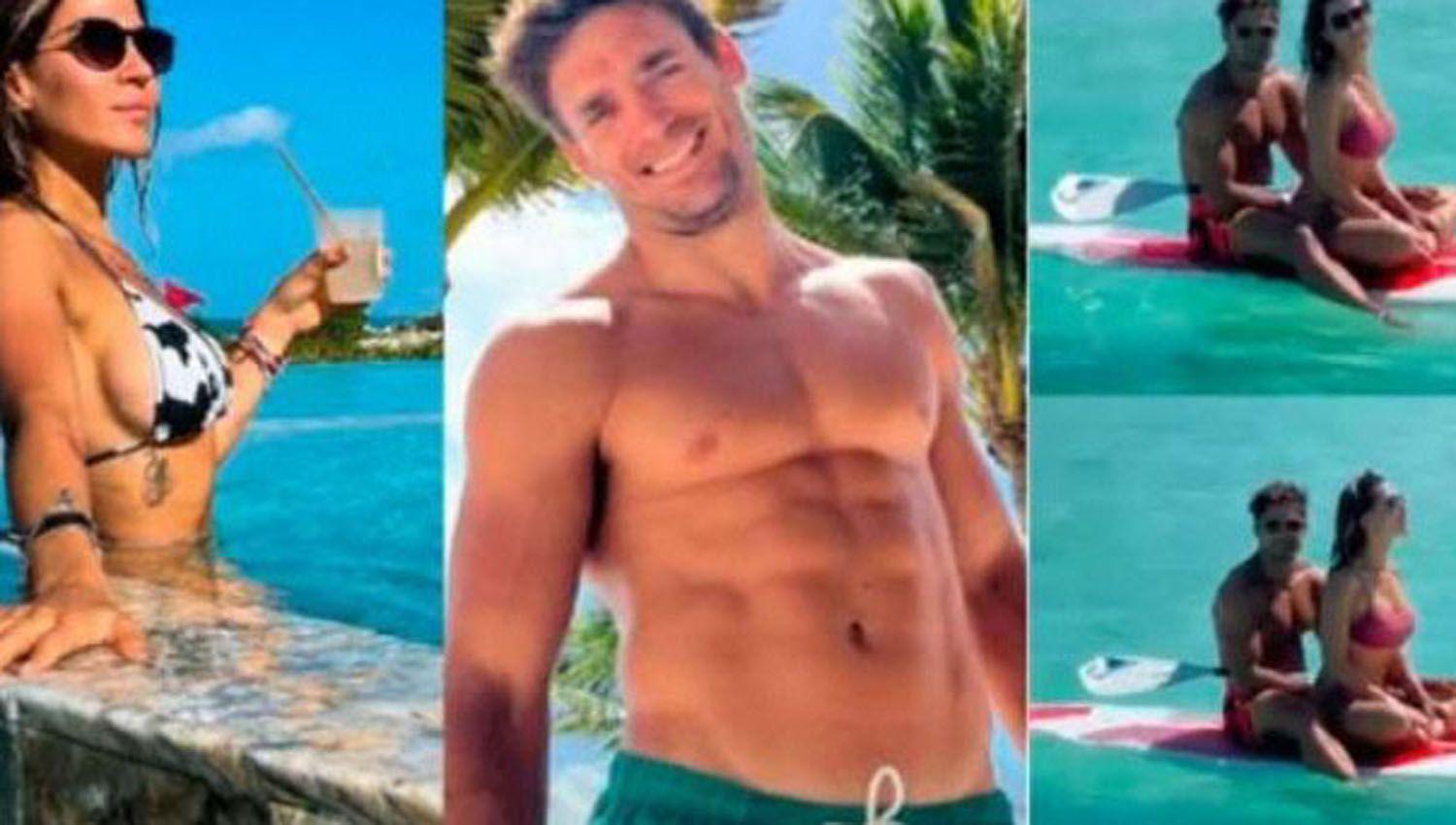 Jimena Baroacuten estaacute tan feliz con Palleiro que mostroacute sus vacaciones en Yucataacuten