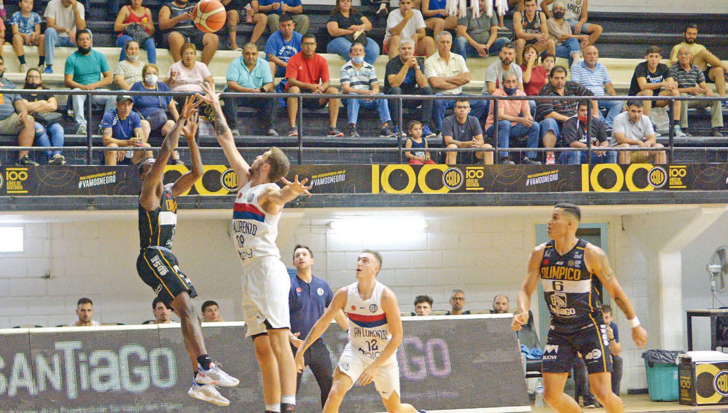 Oliacutempico apabulloacute a San Lorenzo