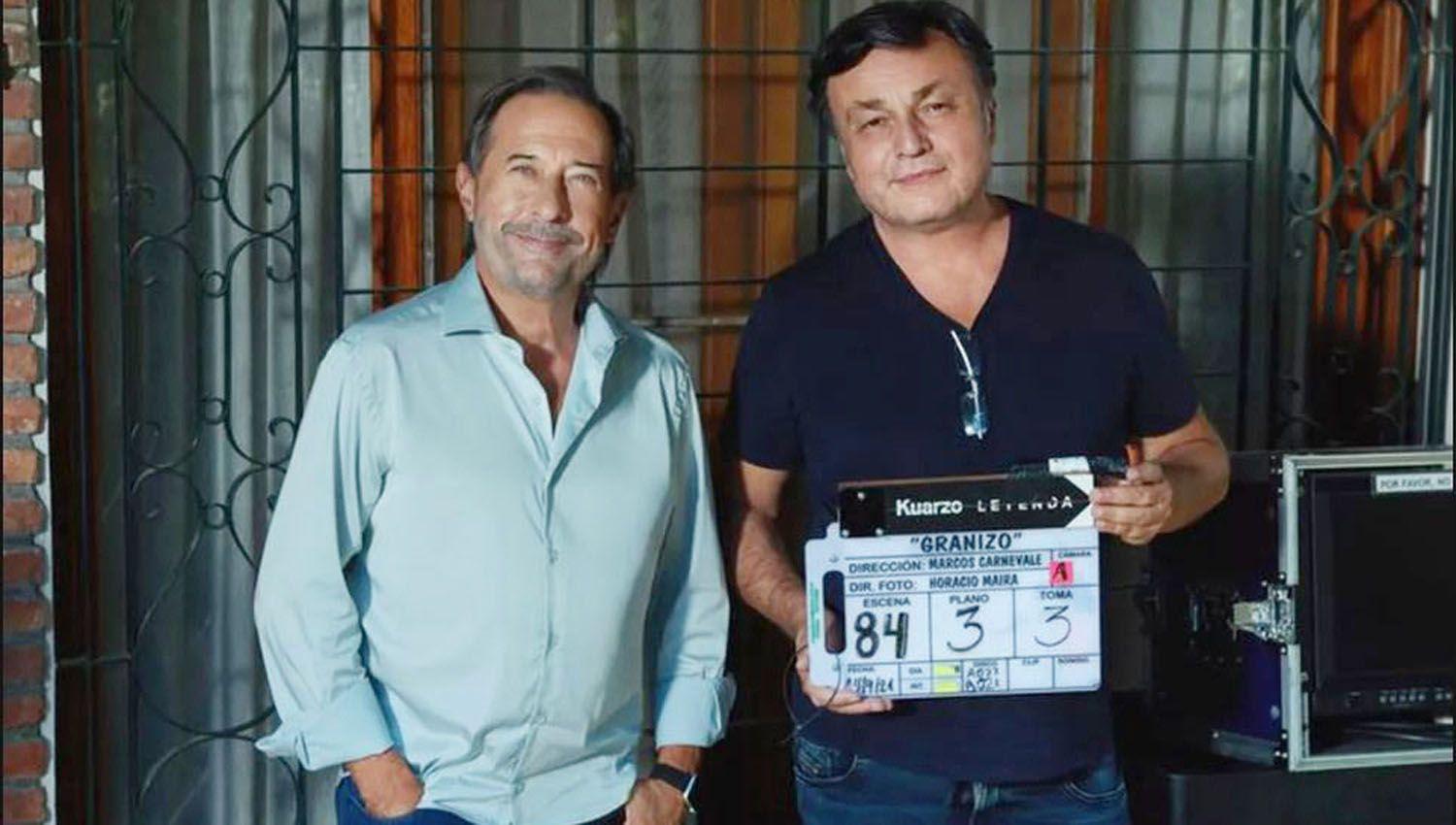 Carnevale se reencontroacute con Francella en ldquoGranizordquo y repiten el eacutexito