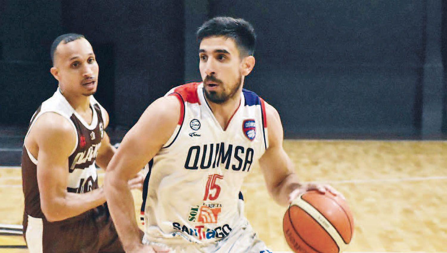 Quimsa arrolloacute a Platense y sigue liacuteder