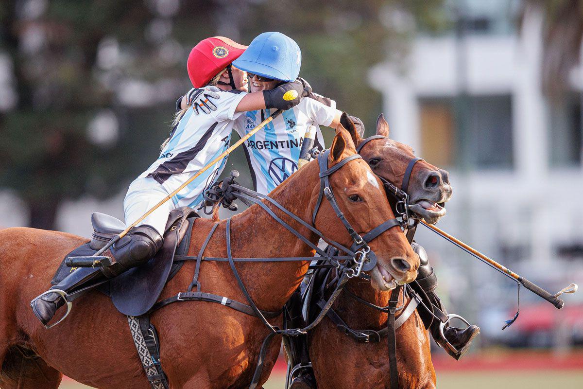 Histoacuterico- Argentina se consagroacute campeona del Mundial de Polo Femenino