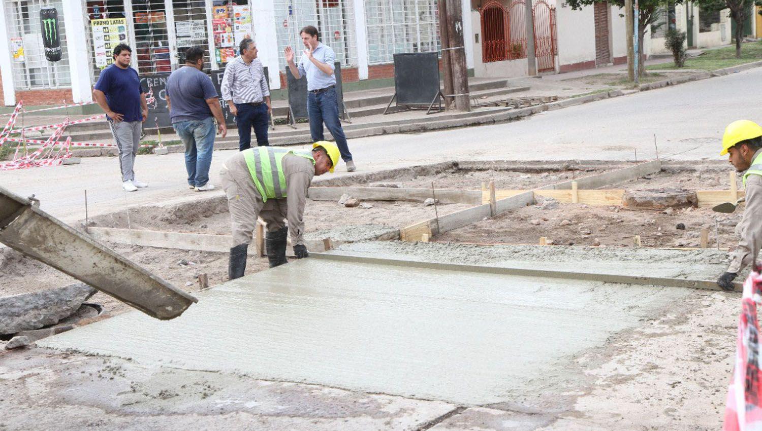 El Municipio desarrolla variadas obras del Plan de Mejoramiento de calles en toda la ciudad