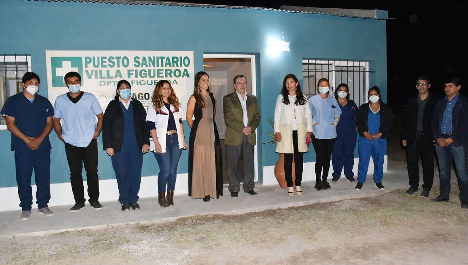 Villa Figueroa celebroacute su cumpleantildeos con la inauguracioacuten de obras