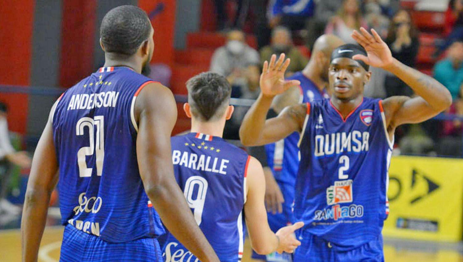 Quimsa reaccionoacute a tiempo y pudo festejar