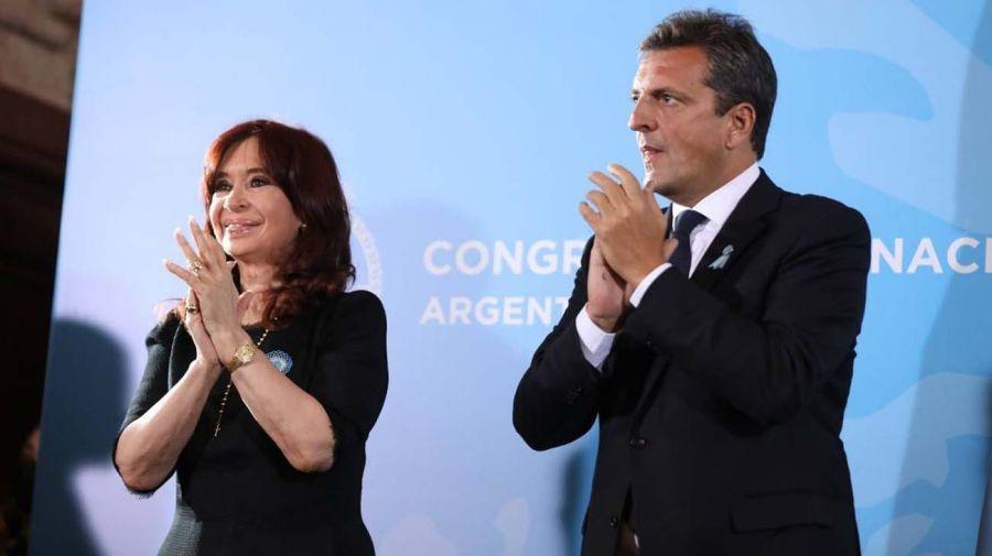 Interna- Sergio Massa vio a Cristina Kirchner y luego se reunioacute con Alberto Fernaacutendez