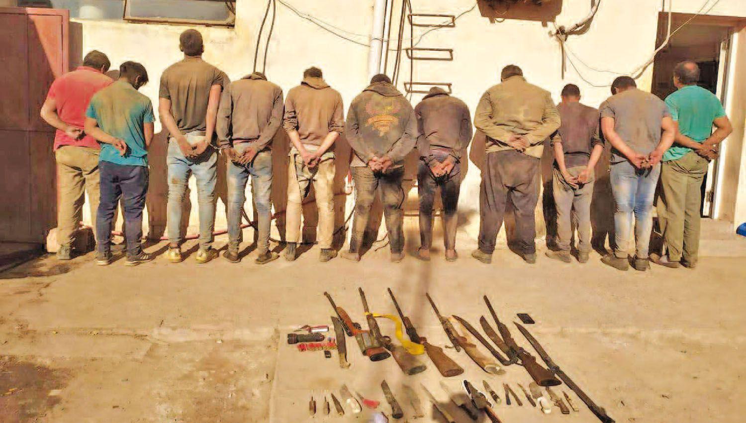 Desbaratan grupo comando que habiacutea tomado por la fuerza una finca en Copo