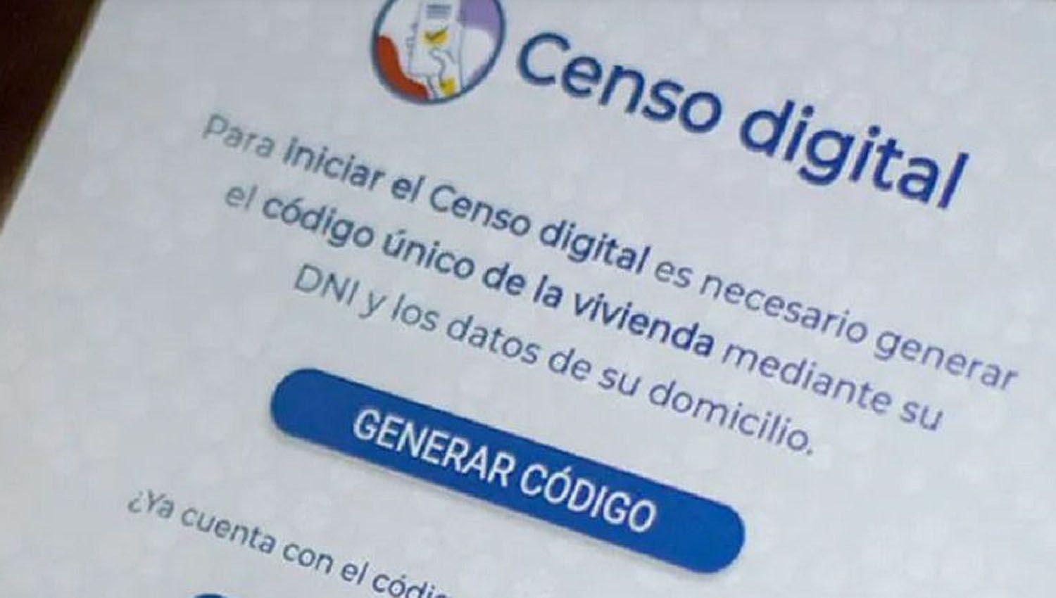 El 30-en-porciento- de las viviendas de la Argentina ya completaron el censo digital