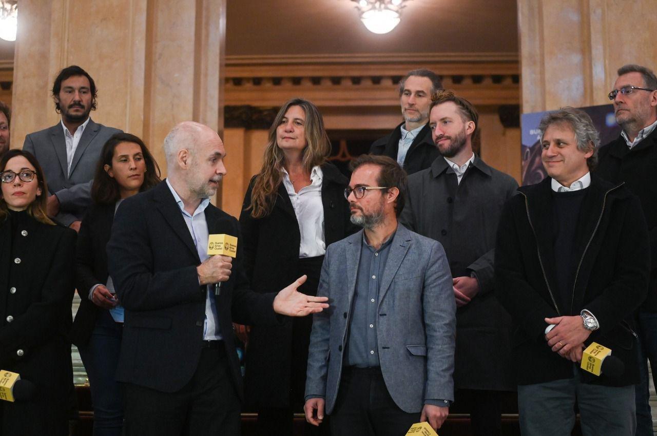 Rodriacuteguez Larreta anuncioacute beneficios para productoras de todo el paiacutes que filmen en Buenos Aires